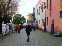 El Caminito.  Neighbourhood in Buenos Aires which inspired the music for the famous Tango Caminito.  Dance steps to follow.