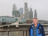 Puerto Madero on the background