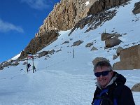 Entrance to back country skiing.  In the background.  We stuck to the lifts.